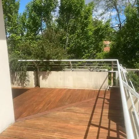 Apartmán Solaire Duplex Avec Terrasse En Bois Pessac